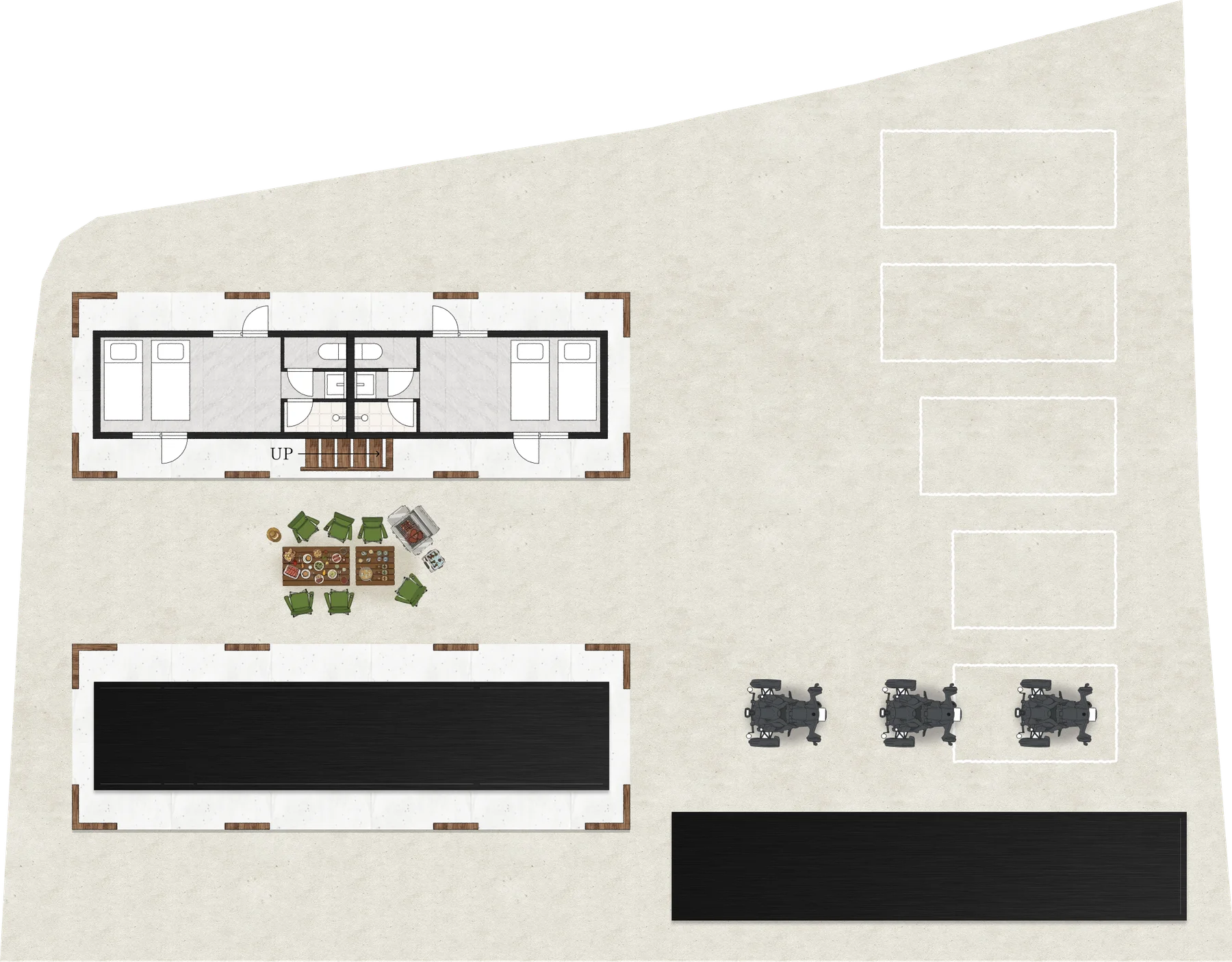 JP resort 敷地内マップ 1F